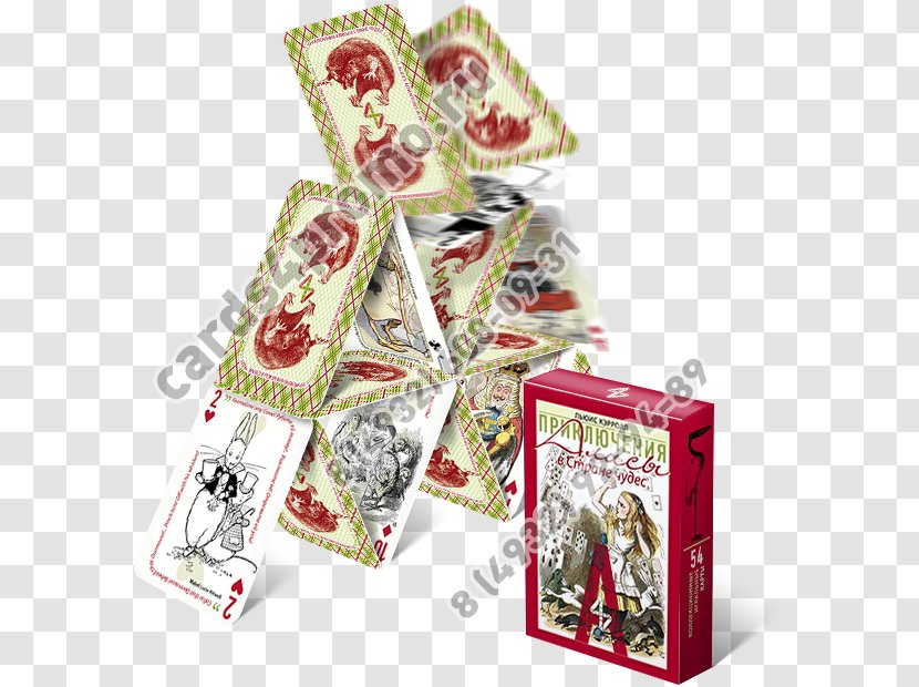 Christmas Ornament - Alice In Wonderland Cards Transparent PNG