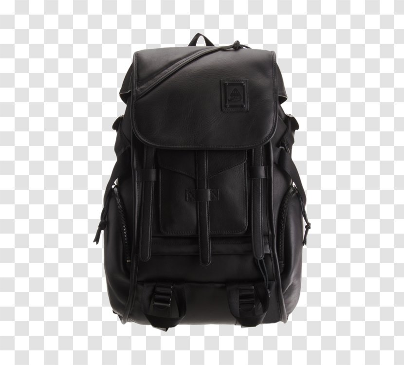 Bag Leather Product Design Backpack - Black Transparent PNG