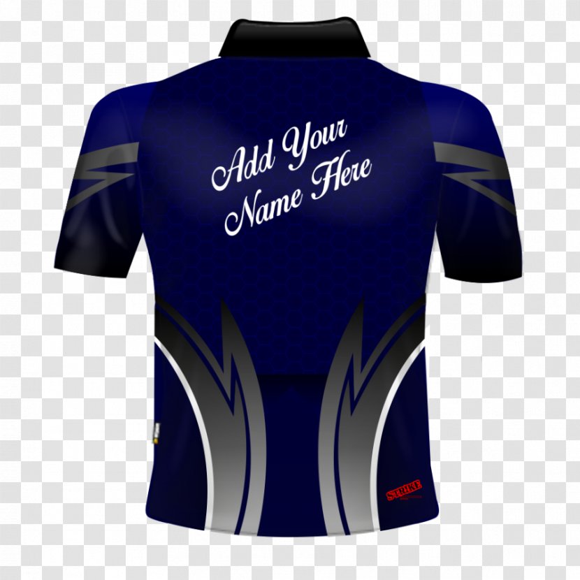 Sports Fan Jersey T-shirt Logo Sleeve Uniform - Electric Blue Transparent PNG