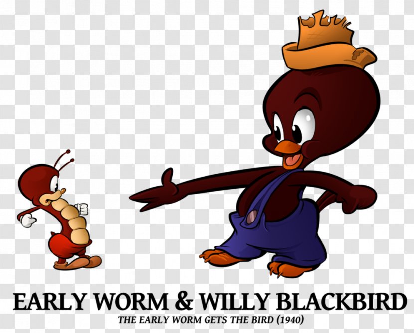 Bird Beak Worm Looney Tunes Inki - Early Gets The Transparent PNG