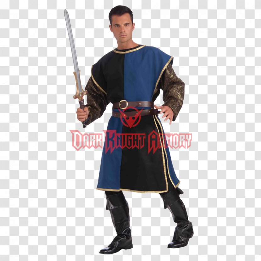 Middle Ages Tabard Knight Tunic Robe - Clothes Pattern Transparent PNG