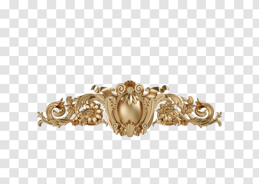 Gold Motif Relief - Jewelry Transparent PNG