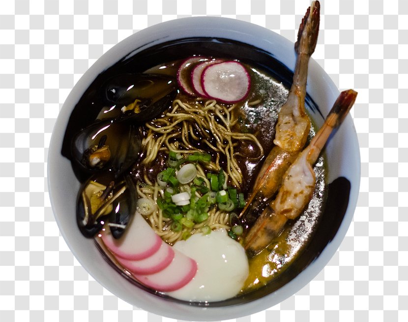 Asian Cuisine Ramen Chinese Japanese Korean - Seafood Transparent PNG