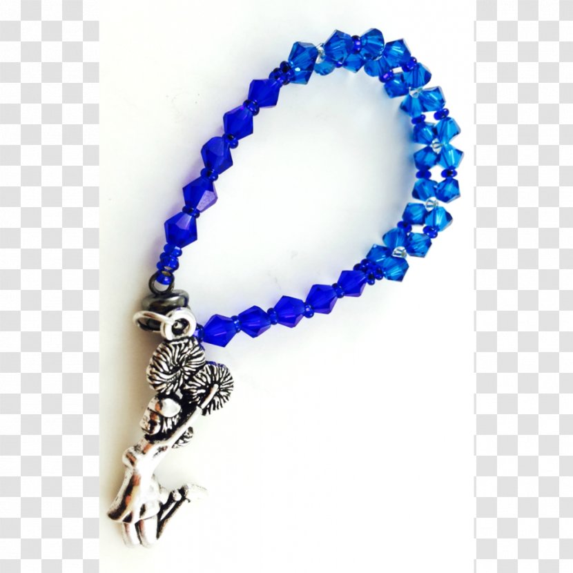 Bracelet Cobalt Blue Bead Body Jewellery Transparent PNG