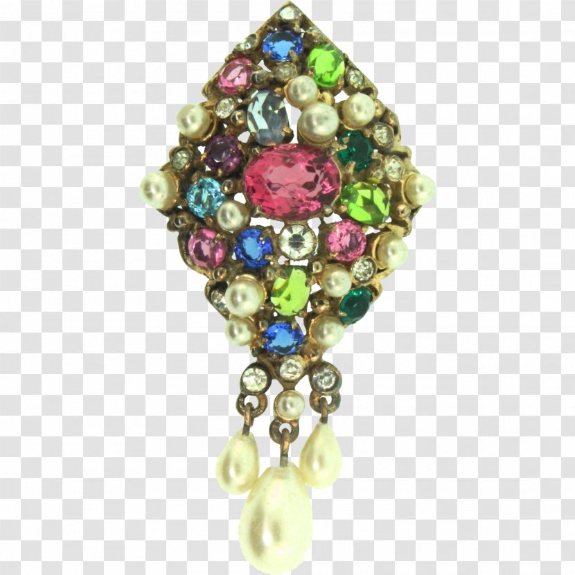 Gemstone Brooch Christmas Ornament Bead Body Jewellery Transparent PNG