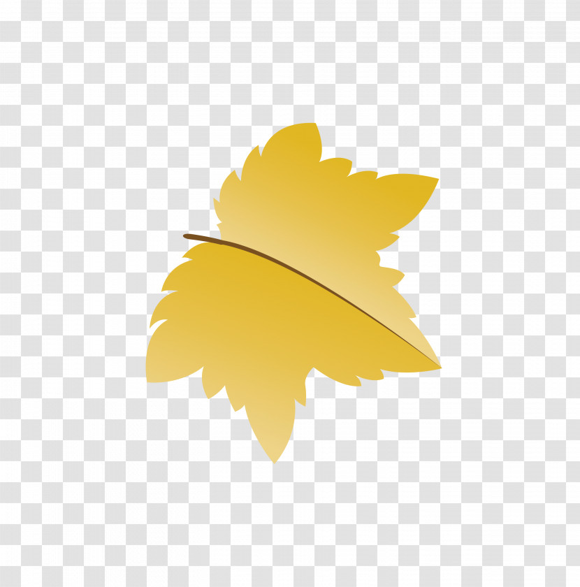 Leaf Yellow Computer M-tree Meter Transparent PNG