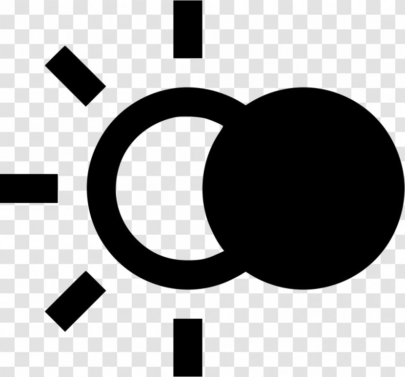 Eclipse Icon - Logo - Monochrome Photography Transparent PNG