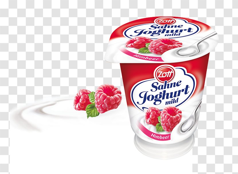 Panna Cotta Cream Milk Zott Yoghurt - Pfirsich Und Sahne Transparent PNG