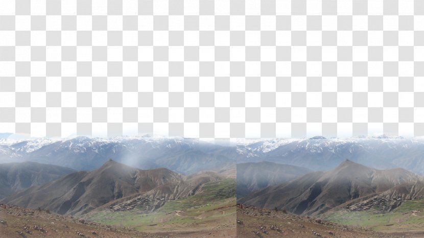 Mountain Mount Scenery Hill Landscape Landform - Panorama - Fog Transparent PNG