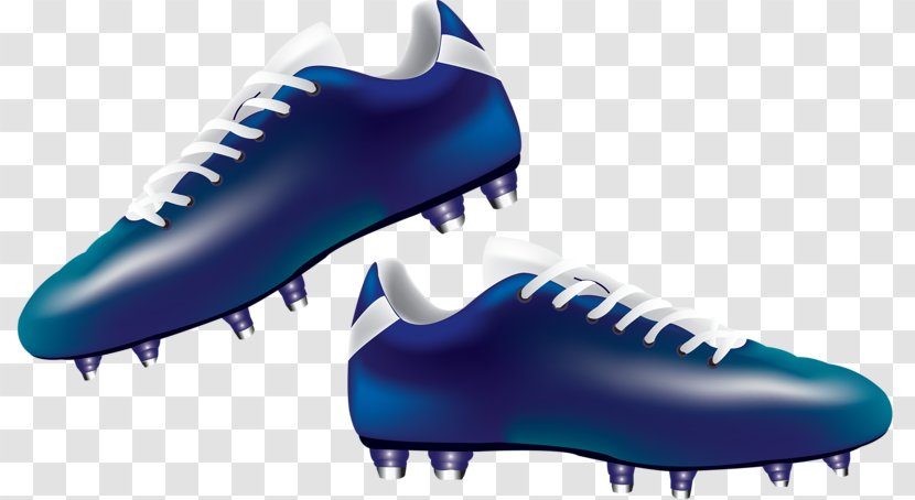 Football Boot Nike Clip Art - Outdoor Shoe - Blue Soccer Shoes Transparent PNG