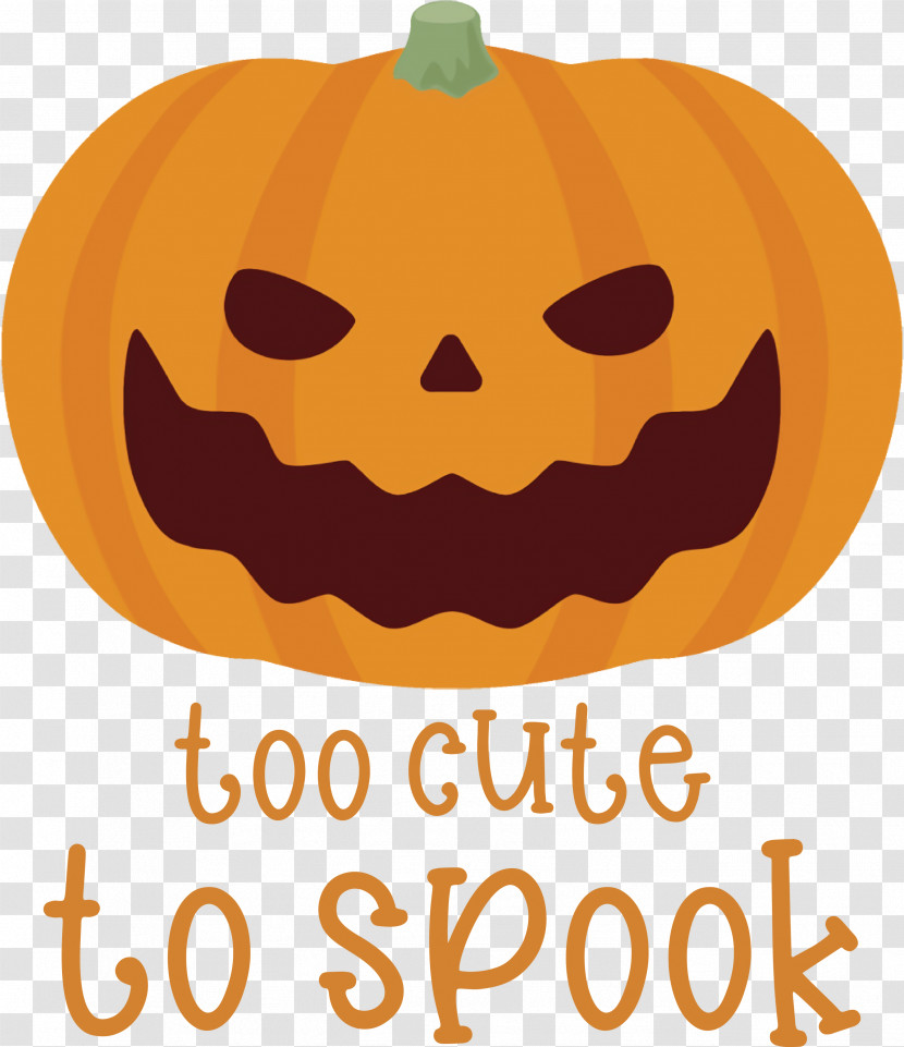 Halloween Too Cute To Spook Spook Transparent PNG