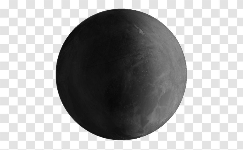 Black White Sphere - Creative Planet Transparent PNG