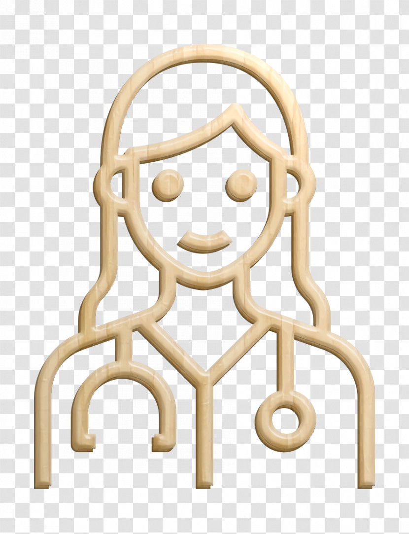 Occupation Woman Icon Doctor Icon Transparent PNG