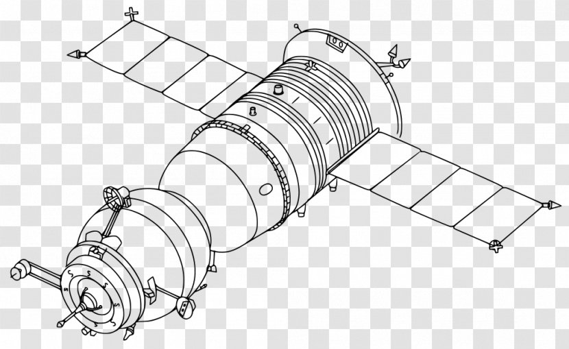 Soyuz Programme Satellite Spacecraft Clip Art - Technology - Tma08m Transparent PNG