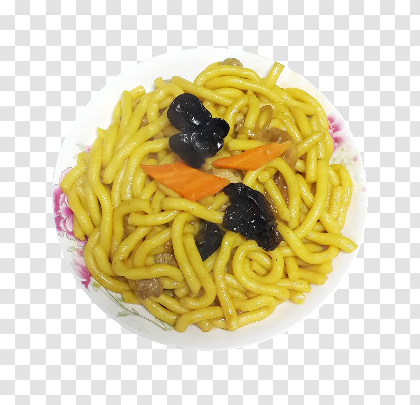 Spaghetti Alla Puttanesca Chow Mein Chinese Noodles Bigoli Lo - Fideo - Corn Image Transparent PNG