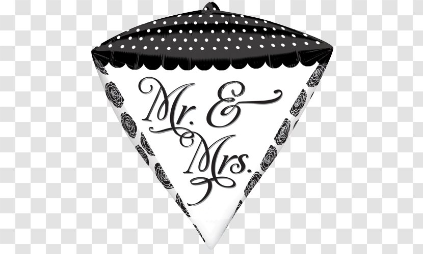 Mrs. Mr. Marriage Balloon Wedding - Black - World Cup Poster Design Transparent PNG