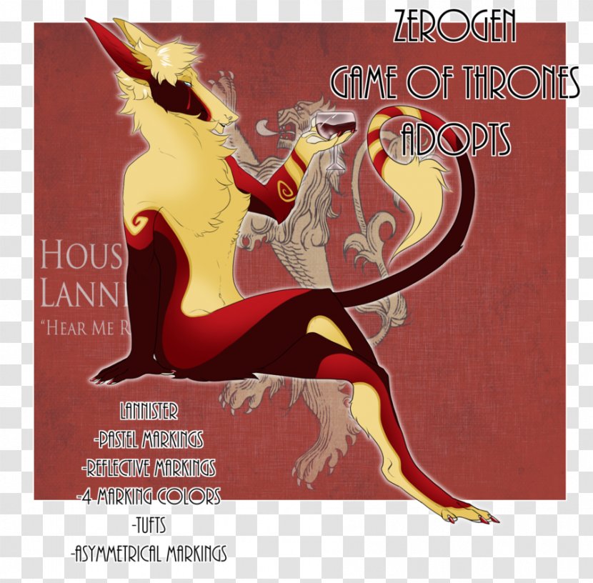 Album Cover Poster - House Lannister Transparent PNG