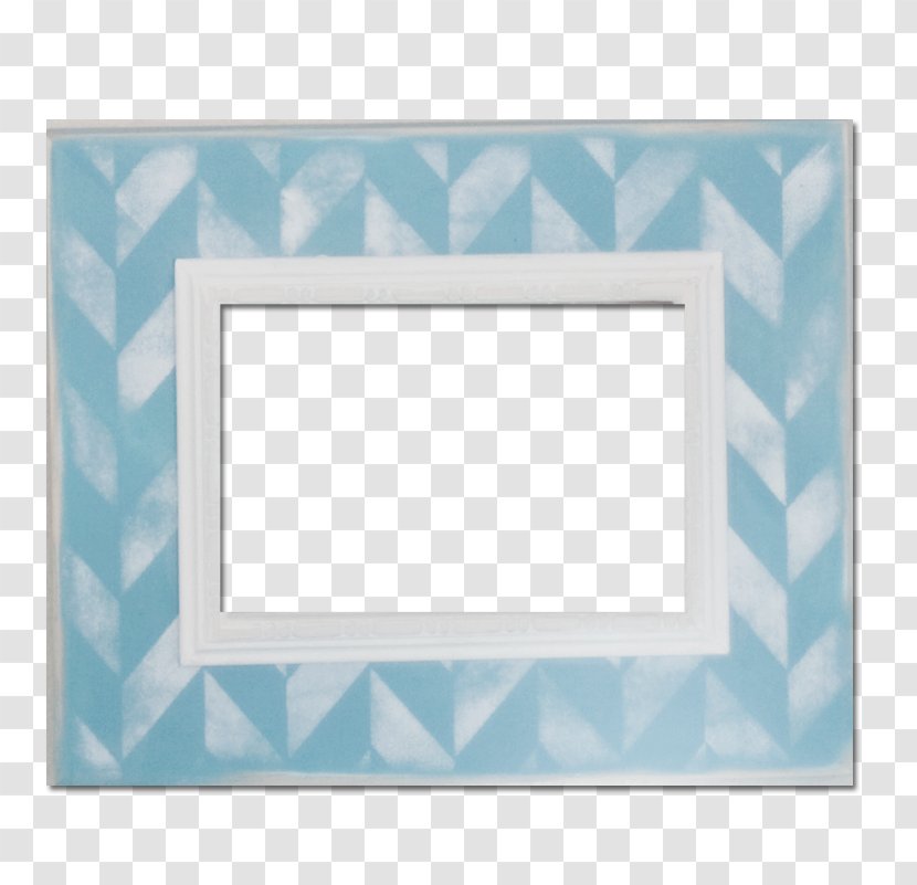 Picture Frames Rectangle Turquoise Pattern - Morrocan Transparent PNG