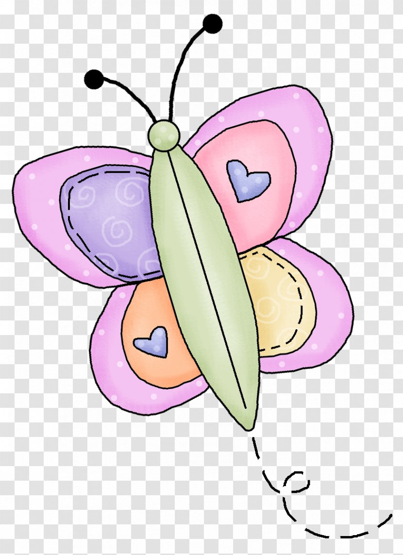 Drawing Butterfly - Royalty Free - Cute Butterflies Transparent PNG