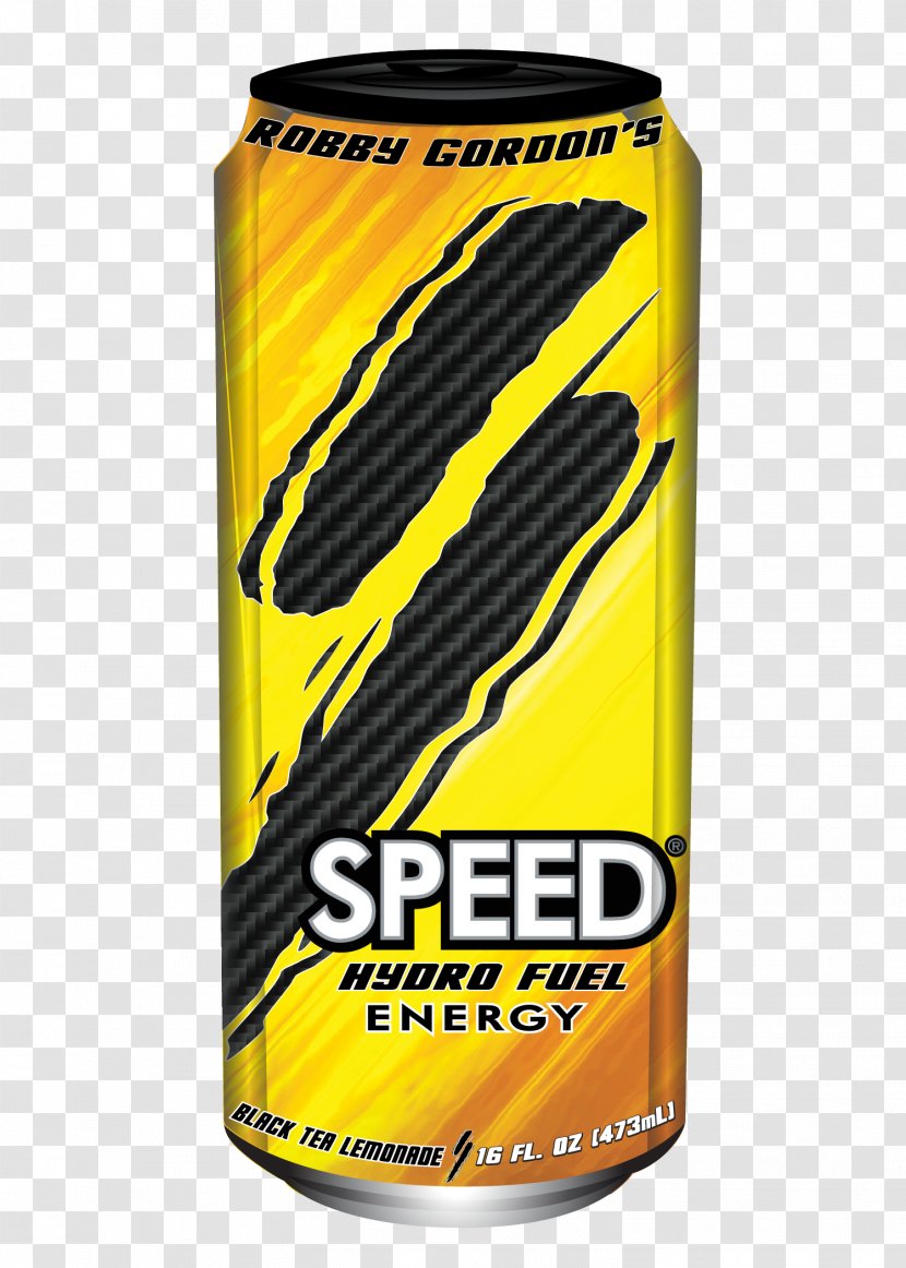 Energy Drink Speed Formula Off-Road Lemonade - Rockstar Transparent PNG