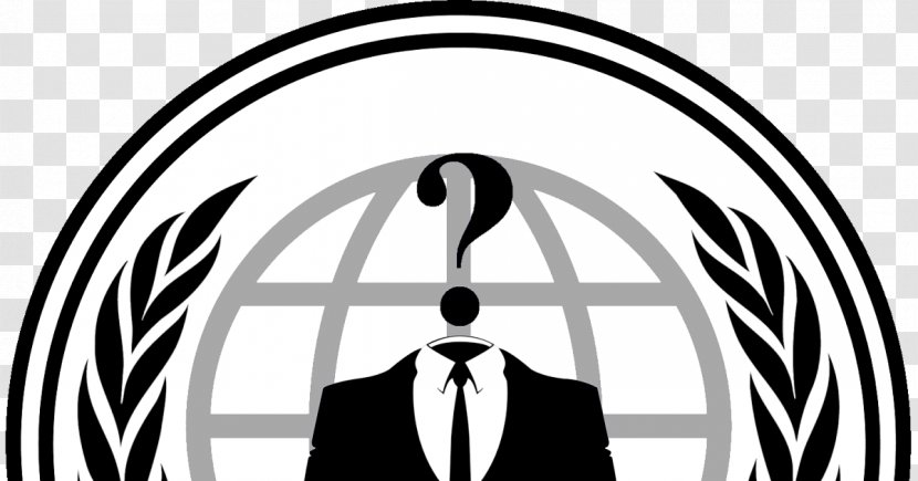 Logo Anonymous Organization Decal - Hacker Transparent PNG