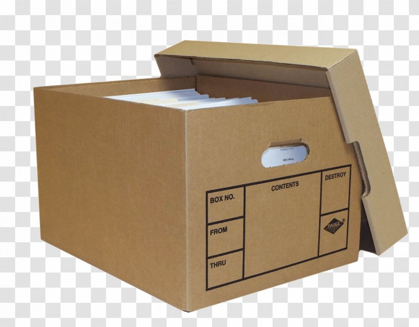 Data Storage Document Business Information Office Supplies - Cardboard Transparent PNG