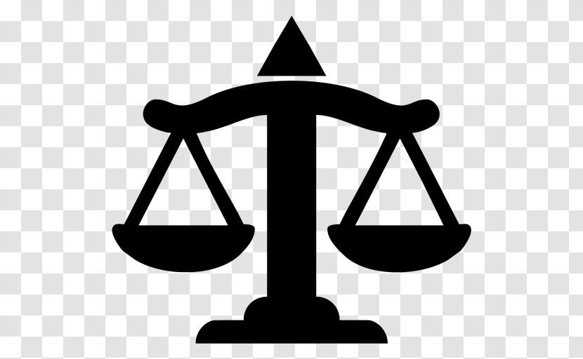 Lawyer - Symmetry - Scales Of Justice Justicia Transparent PNG