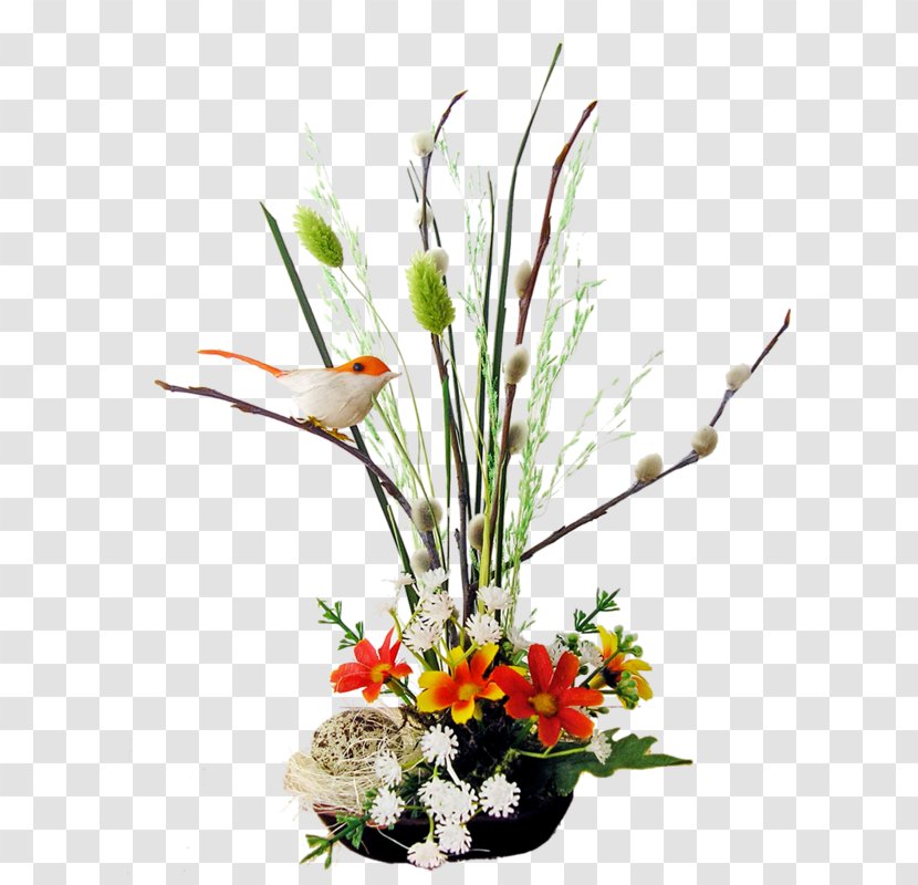 Flower Bxe0ner - Floristry - Potted Bouquet Transparent PNG