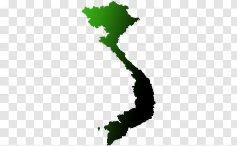 Flag Of Vietnam World Map - Green - Fallen Transparent PNG
