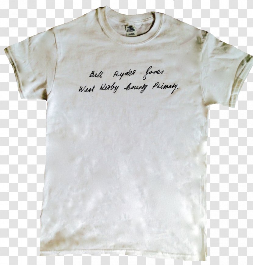 T-shirt Sleeve Neck Font - Top Transparent PNG
