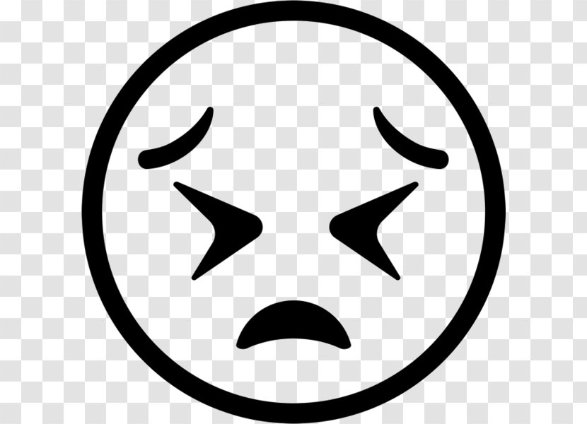 Face Smiley Emoji Emoticon - Tired Transparent PNG