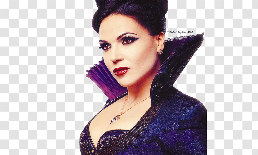 Lana Parrilla Regina Mills Once Upon A Time Snow White Evil Queen - Long Hair Transparent PNG