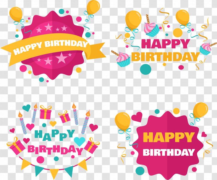 Birthday Cake Party Card - Candle Transparent PNG