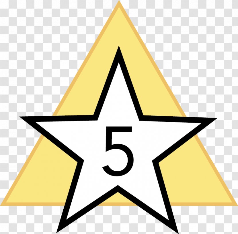 Five-pointed Star Polygons In Art And Culture Magic Jenko - Area - Triangle Gold Transparent PNG