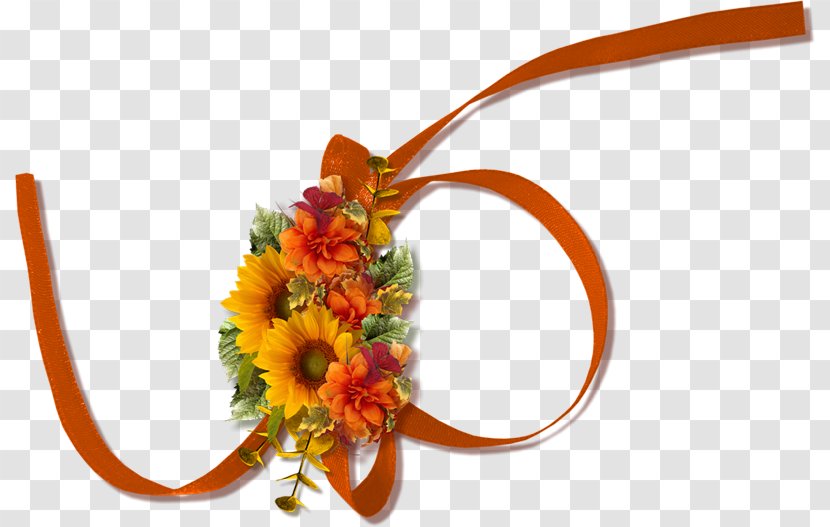 Cut Flowers Computer Servers Email Lace - Orange - Thankfully Transparent PNG