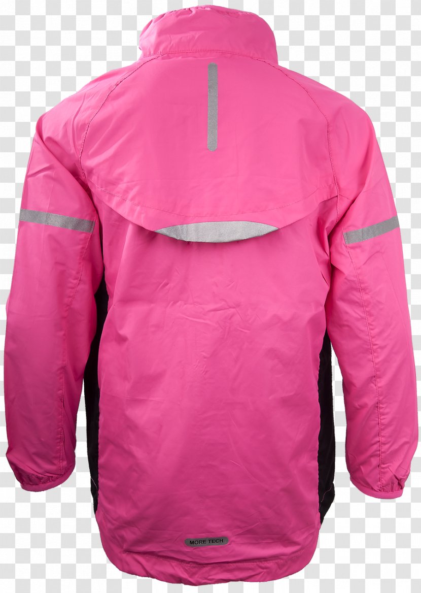 Jacket Polar Fleece Pink M Sleeve Transparent PNG
