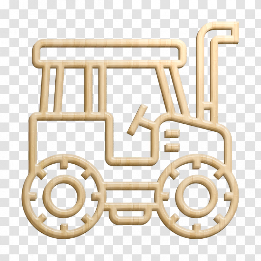 Tractor Icon Farming Icon Transparent PNG