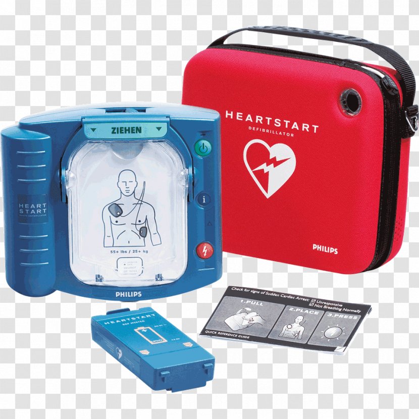 Automated External Defibrillators Philips HeartStart FRx First Aid Supplies - Heartstart Frx - Defibrillator Transparent PNG