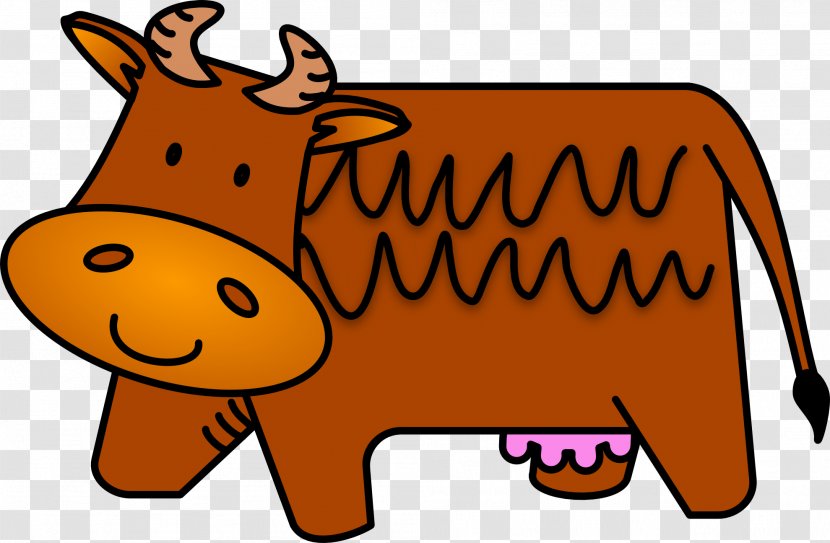Cattle Brown Clip Art - Like Mammal - Cliparts Transparent PNG