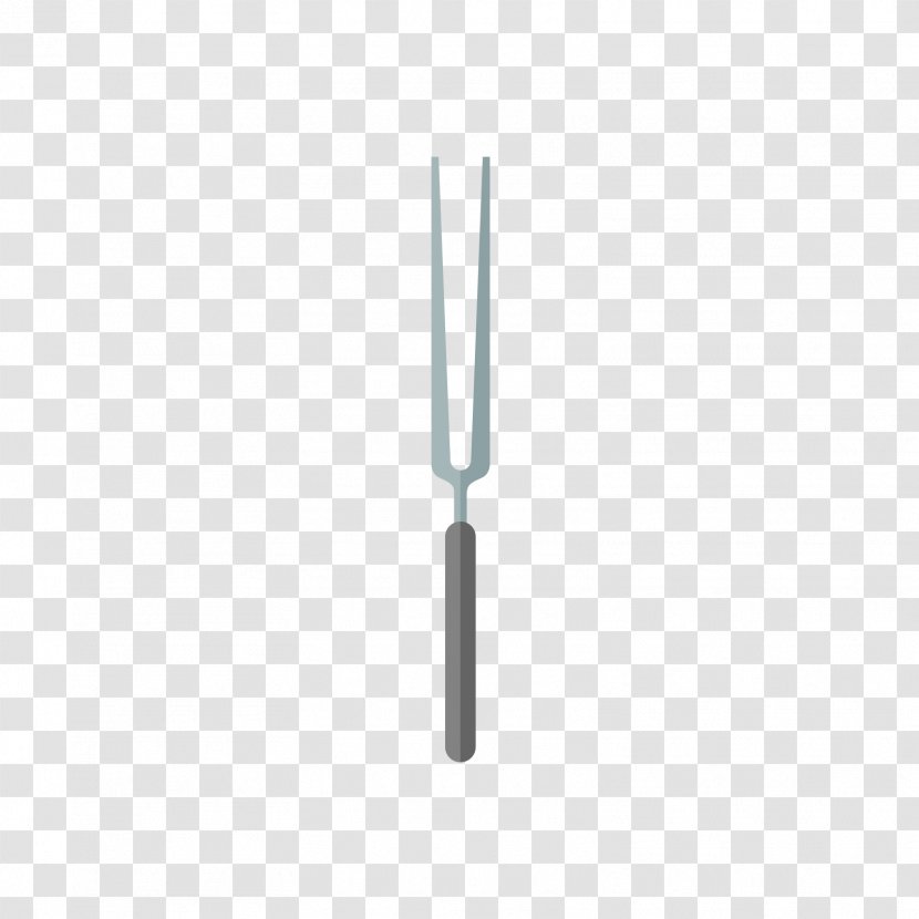 Angle Pattern - Symmetry - A Gray Barbecue Fork Transparent PNG