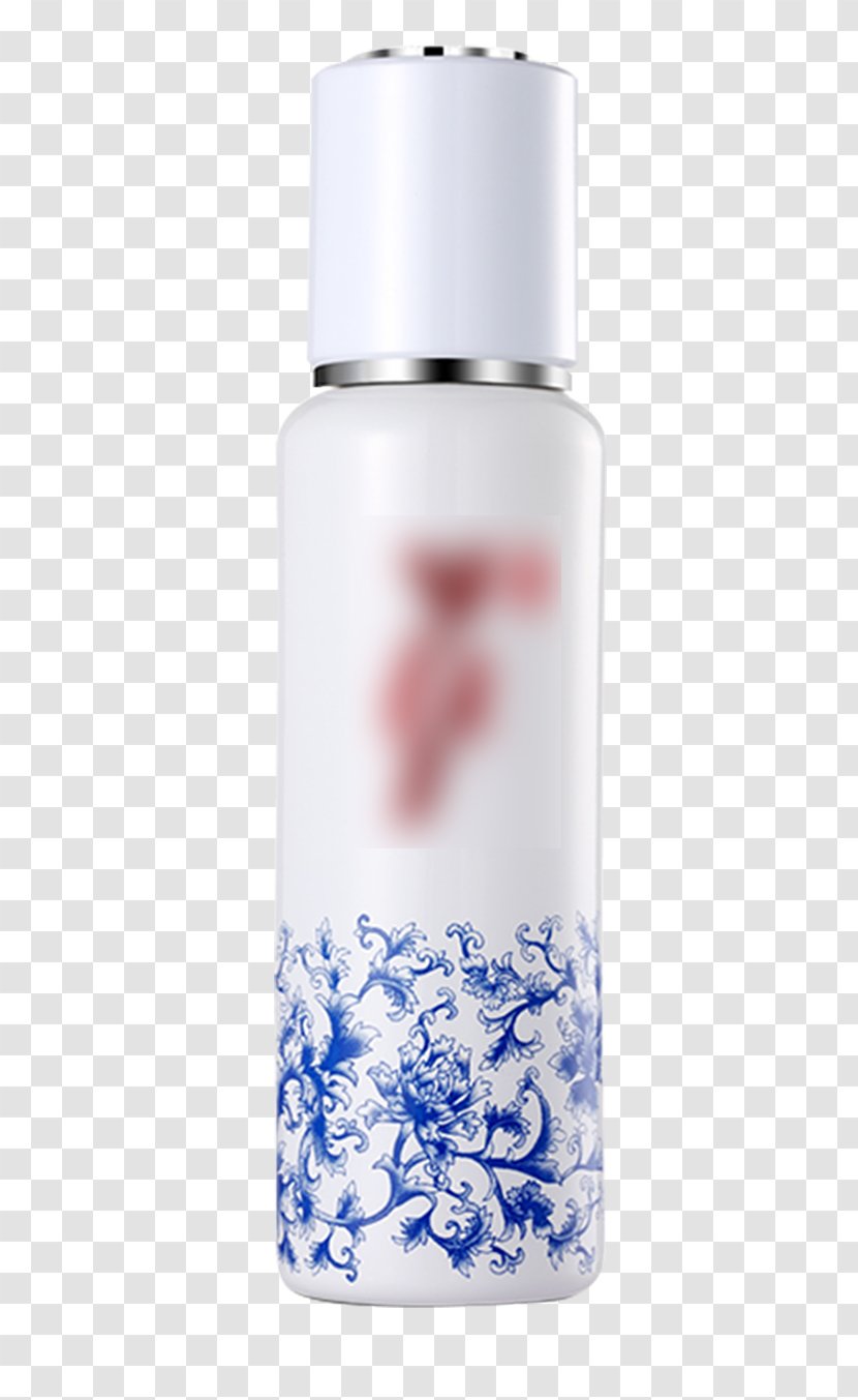 Cosmetics Lotion Toner Skin Care - White Silver Side Of The Cylindrical Bottle Cosmetic Transparent PNG