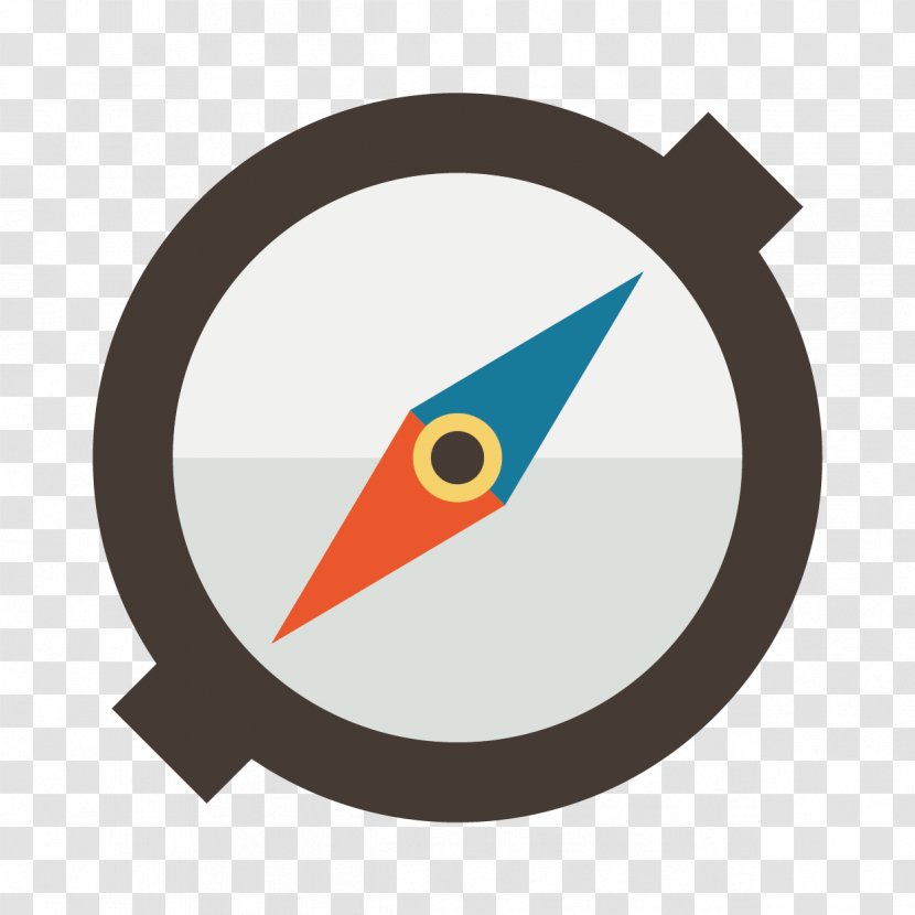 Map - Compass - Simple Vector Transparent PNG