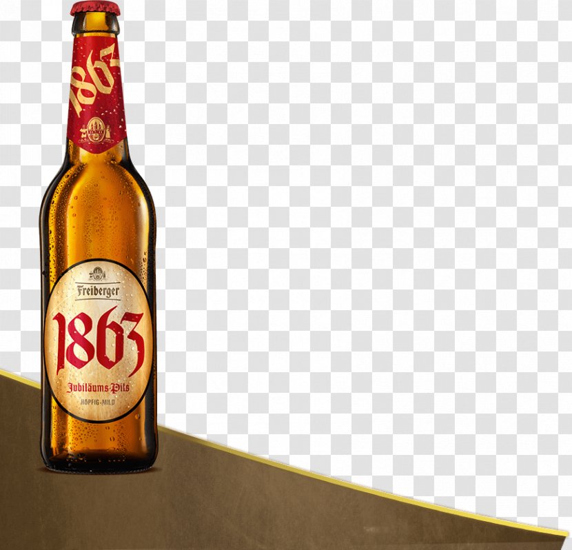 Freiberger Brauhaus Pilsner Beer Bottle - Alcohol - Traditional Culture Transparent PNG
