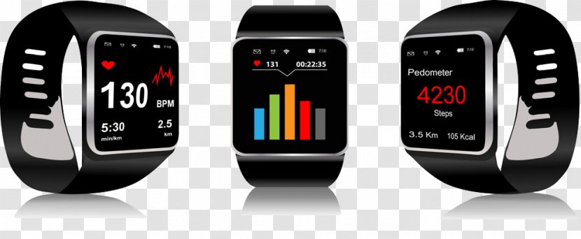 Apple Watch Series 2 Smartwatch Stock Illustration Clip Art - Mobile Phone - Smart Interface Transparent PNG