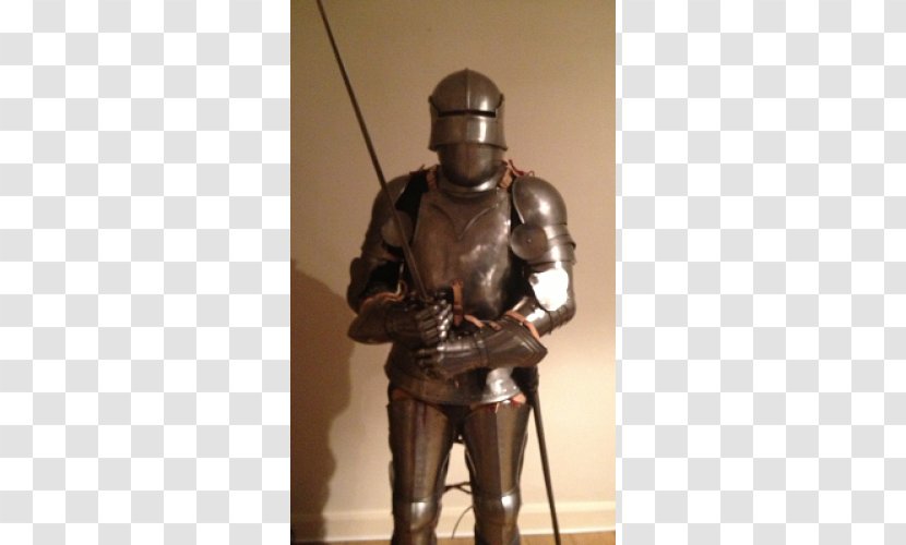 Bronze Sculpture Cuirass Knight - Metal Transparent PNG