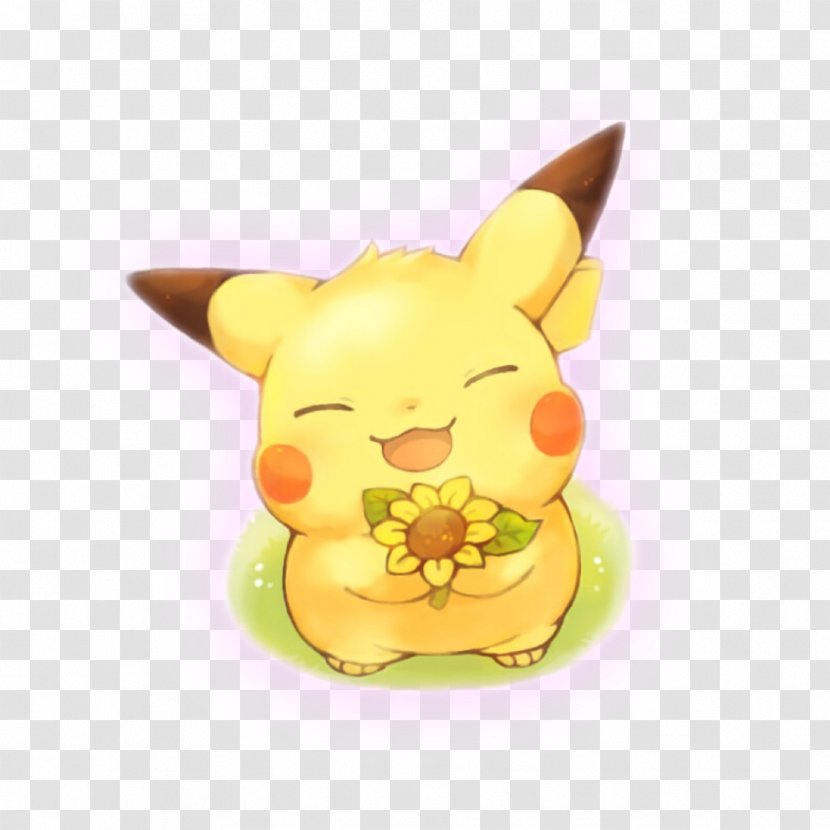 Pikachu Pokémon Red And Blue Yellow - Drawing Transparent PNG