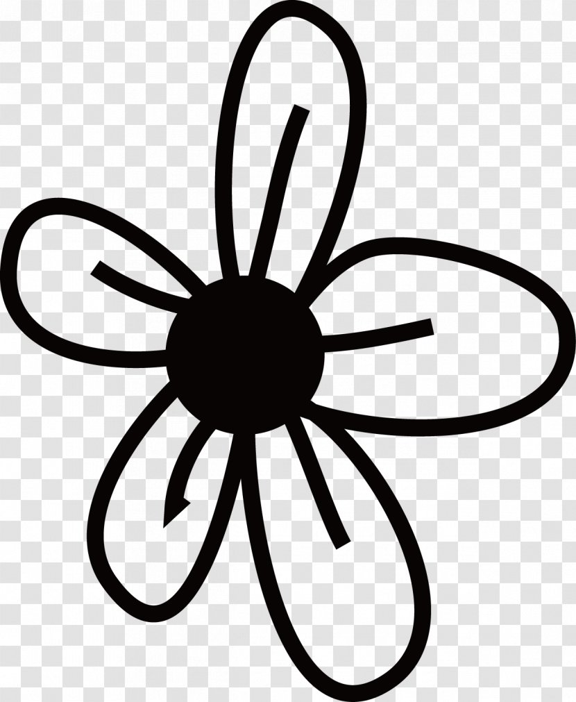 Flower Clip Art - Artwork - Line Transparent PNG