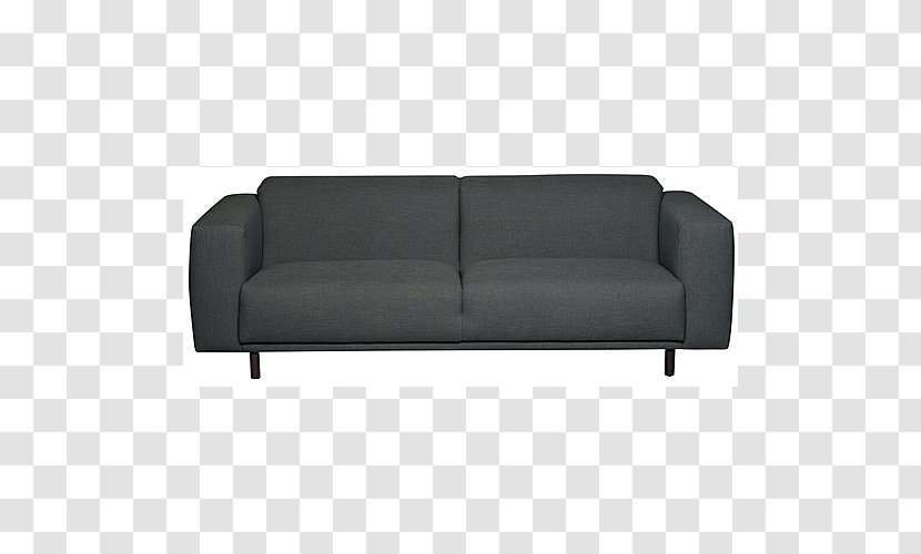 Couch Furniture Bank Bench Footstool - Grey Transparent PNG
