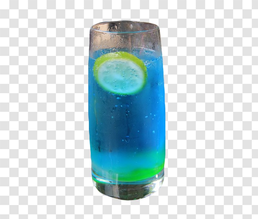 Blue Hawaii Sea Breeze Lemonade Non-alcoholic Drink Transparent PNG