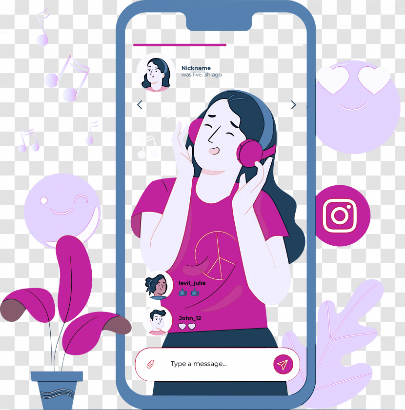 Social Media Instagram Transparent PNG